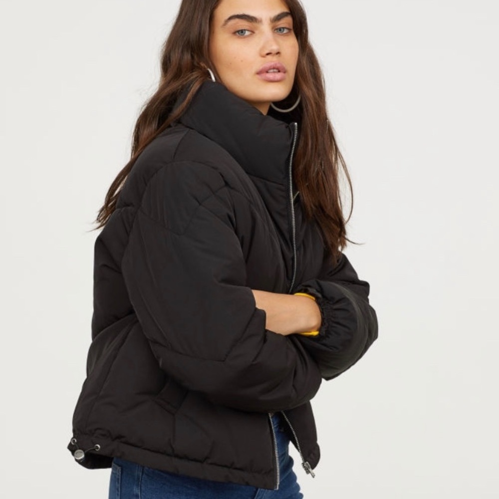 NEW Puffy Black Winter Jacket!